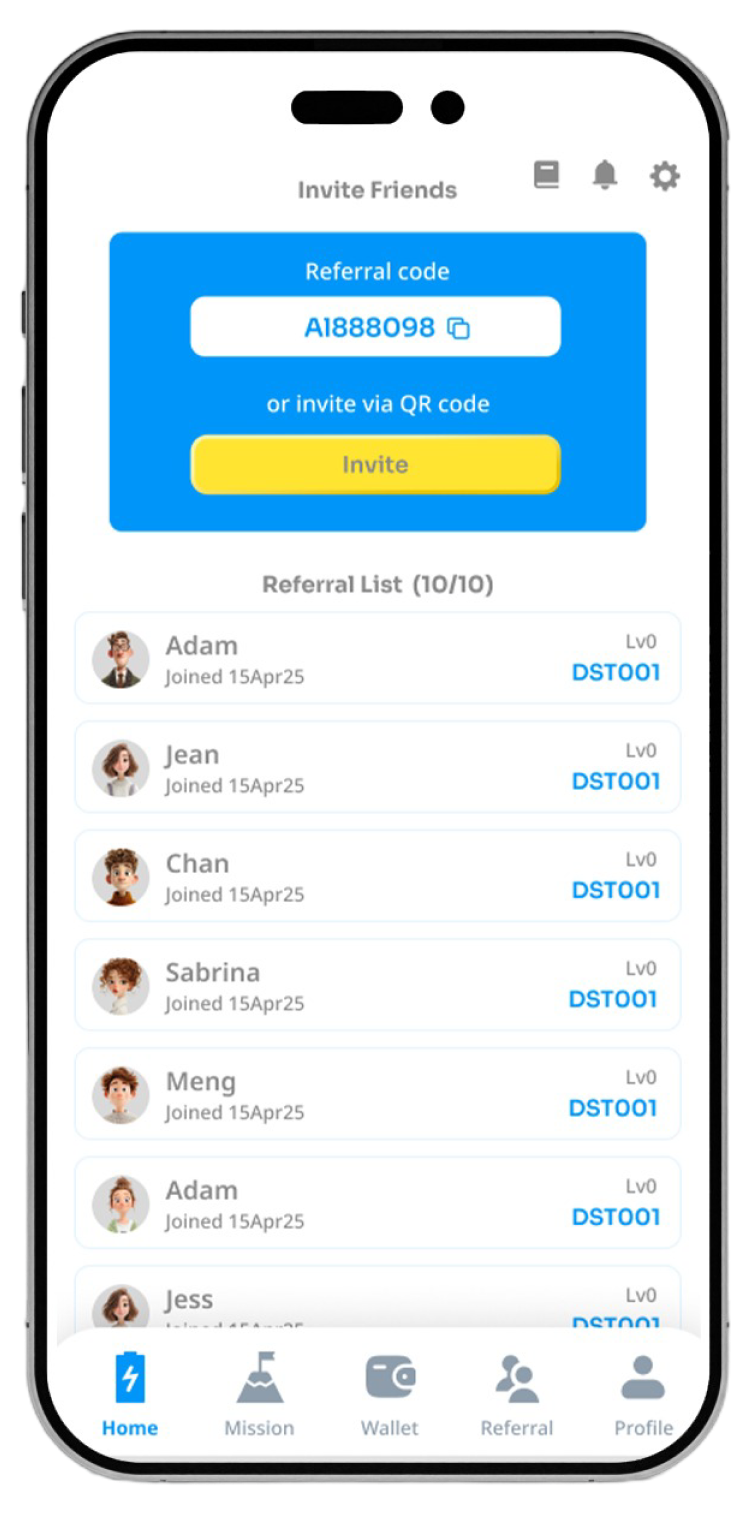 App screenshot